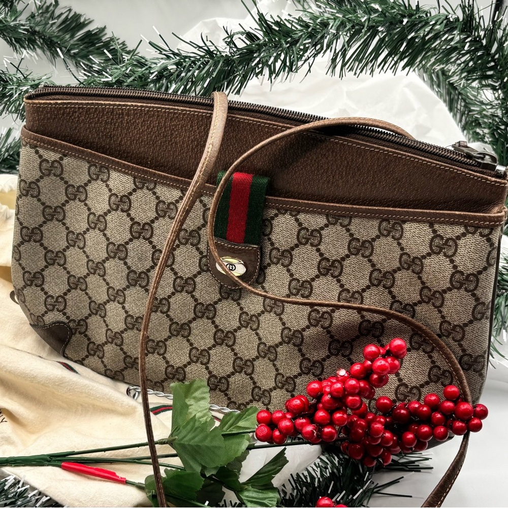 Gucci Brown and Tan Women's Bag